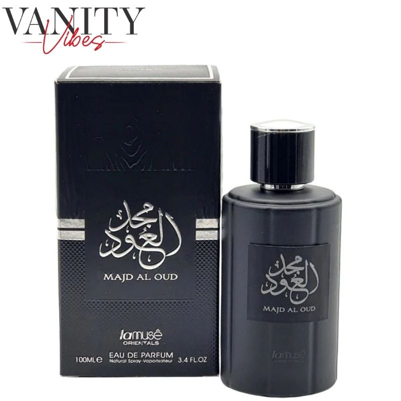 La Muse Majd Al Oud Eau de Parfum 100ml For Men (Rich & Luxurious Oud Fragrance)