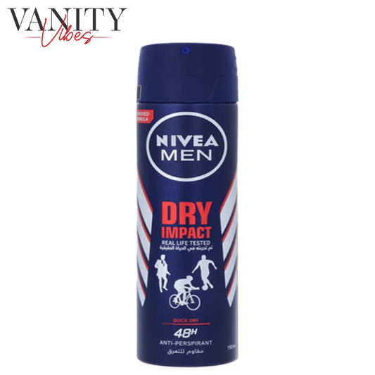 Nivea Men Dry Impact Quick Dry Body Spray 150ml