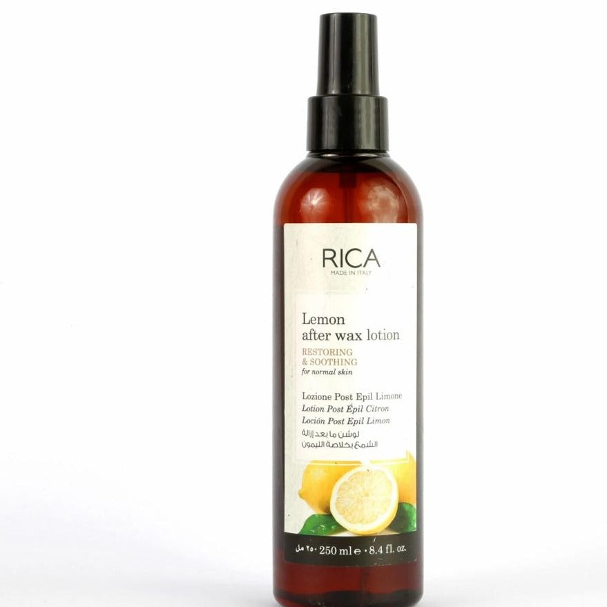 Rica Lemon After Wax Lotion Restoring & Soothing For Normal Skin 250ml