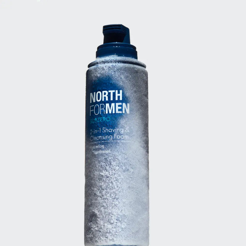 Oriflame North for Men Subzero 2-in-1 Shaving & Cleansing Foam 200ml
