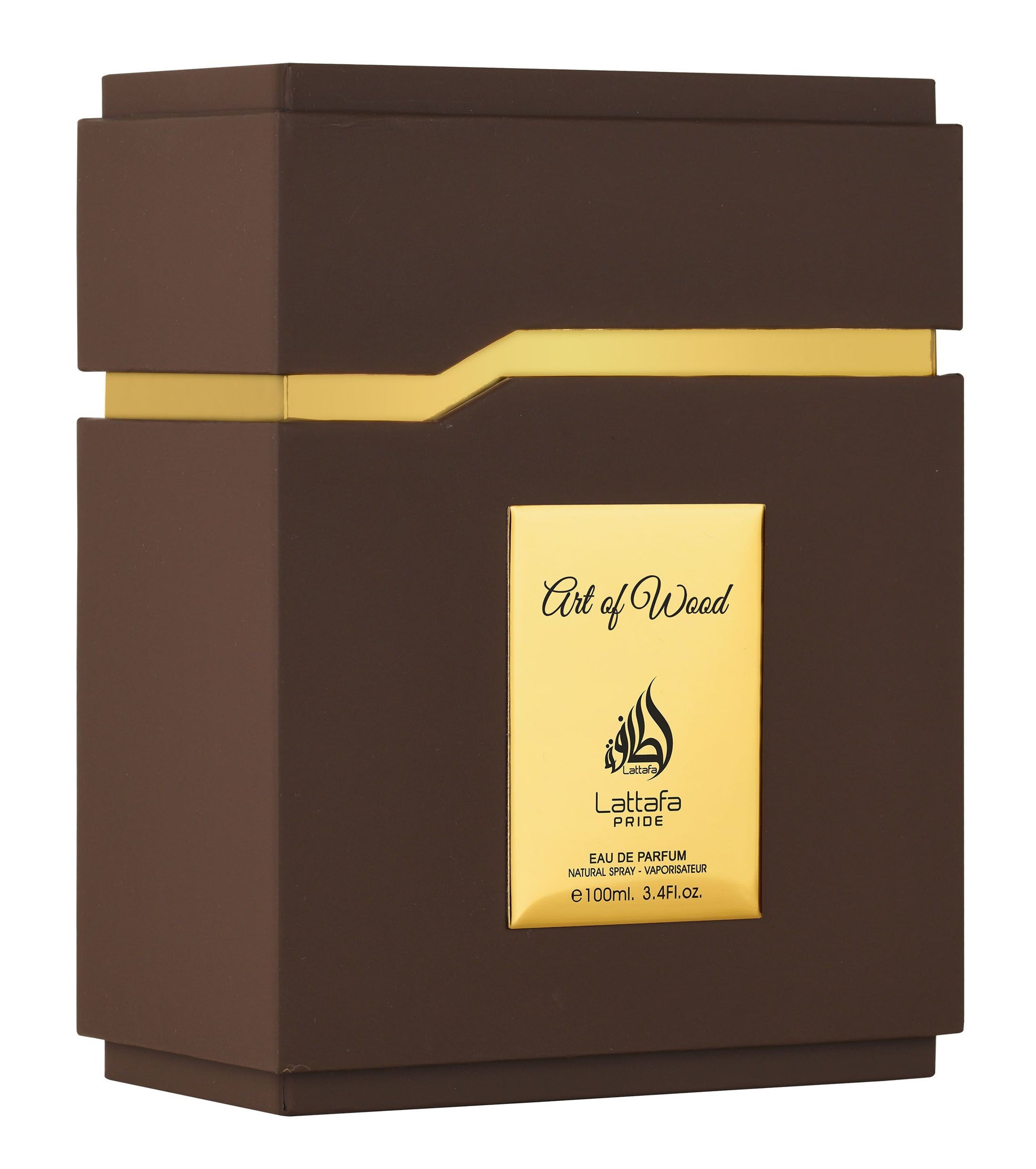 Lattafa Pride Art Of Wood Eau de Parfum 100ml - Long Lasting Original Rich Woody Unisex Fragrance for Men & Women