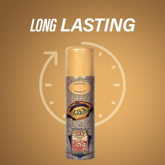 El Paso Deodorant Spray Original 250ml - Long Lasting Fresh Masculine Fragrance Body Spray for Men Daily Wear Odor Protection