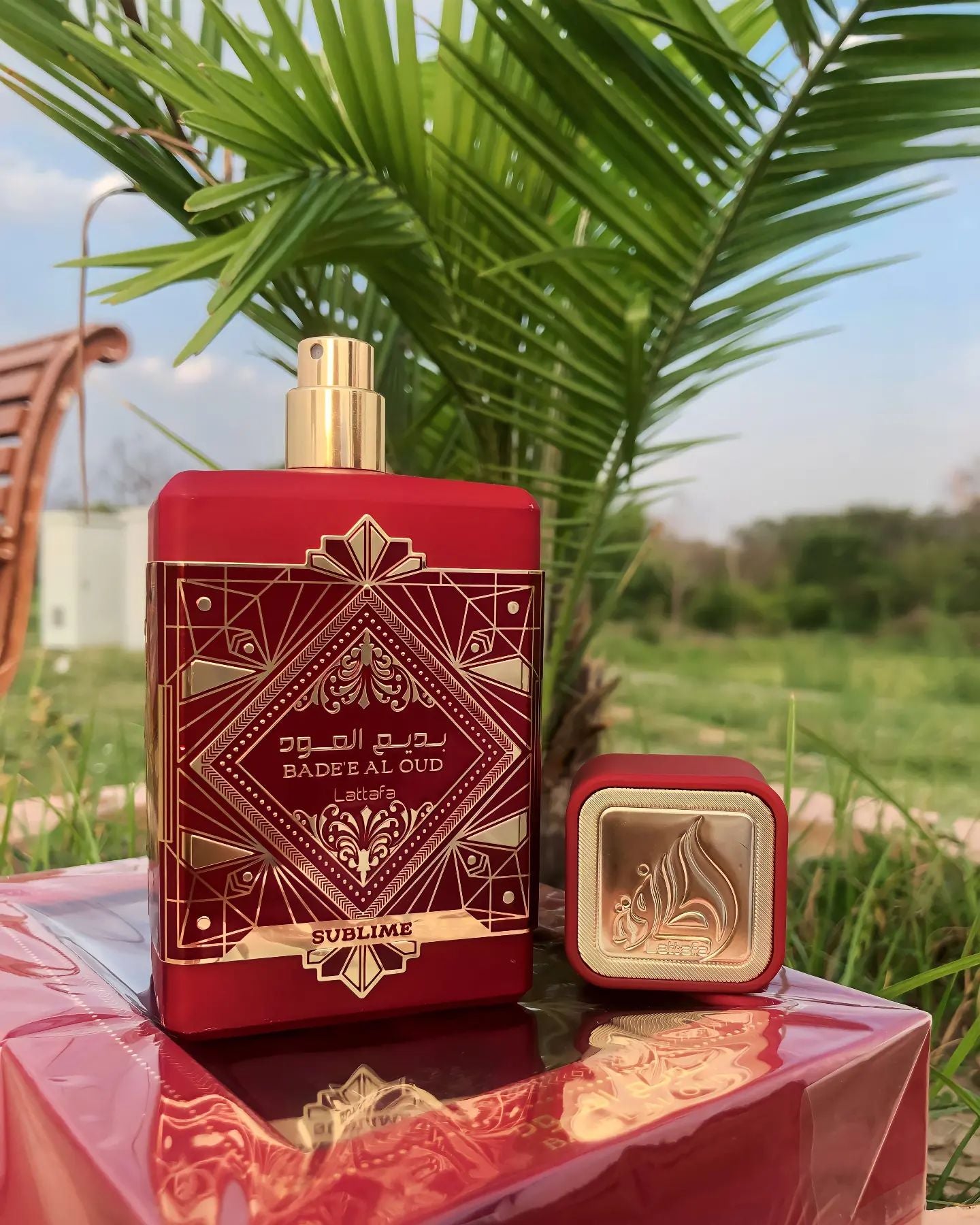 Lattafa Badee Al Oud Sublime Red Eau De Parfum Spray For Women And Men 100ml