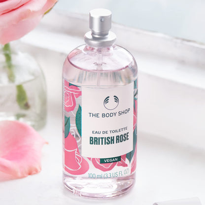 The Body Shop British Rose Eau De Toilette 100ml