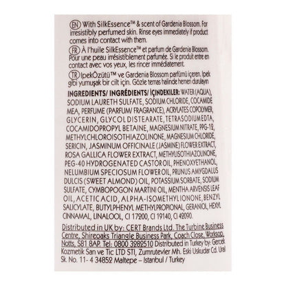 Lux Silk Sensation Softening Shower Gel 250ml - Gentle Body Wash for Smooth, Soft & Radiant Skin with Long Lasting Fragrance