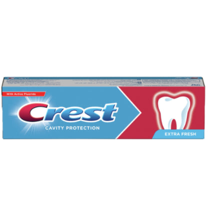 Crest Extra Fresh Toothpaste 125ml Long-Lasting Fresh Breath & Cavity Protection