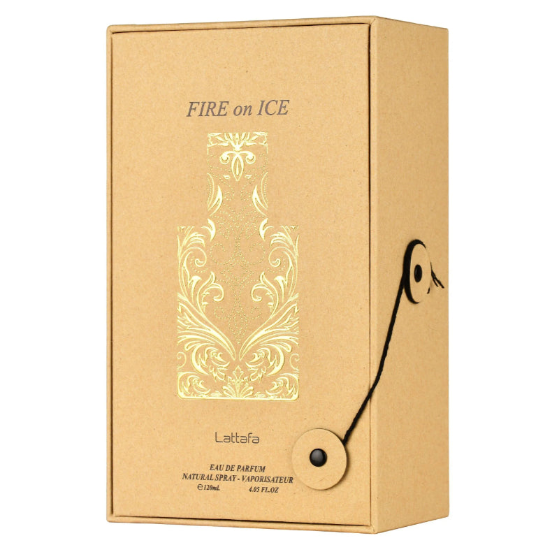 Fire On Ice by Lattafa Eau de Parfum 120ml - Long Lasting Fresh Unisex Fragrance for Men & Women