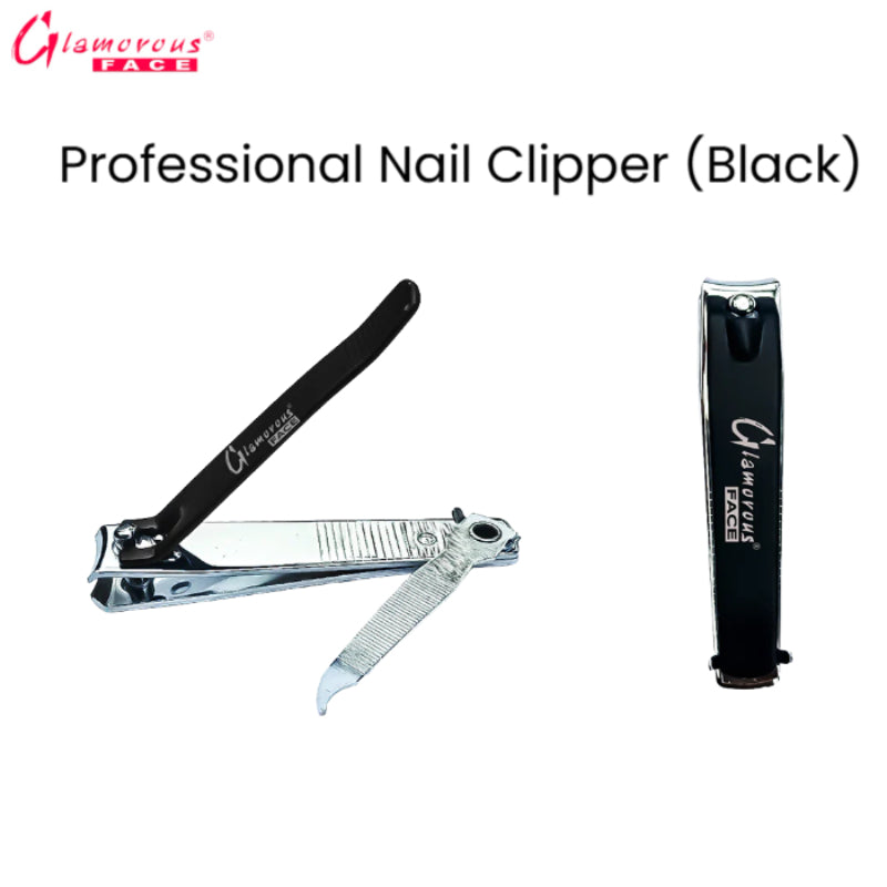 Glamorous Face Professional Nail Clipper (Black)