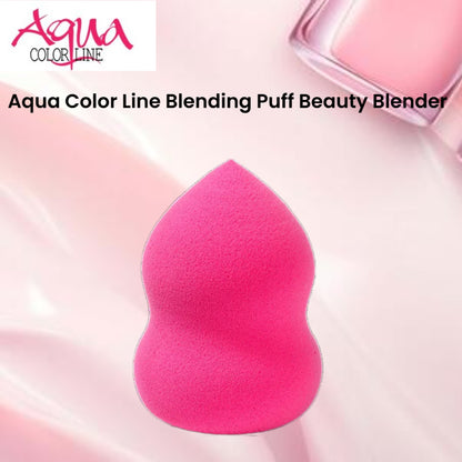 Aqua Color Line Blending Puff Beauty Blender