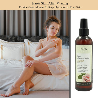 Rica Rose After Wax Lotion Of 250 ml
