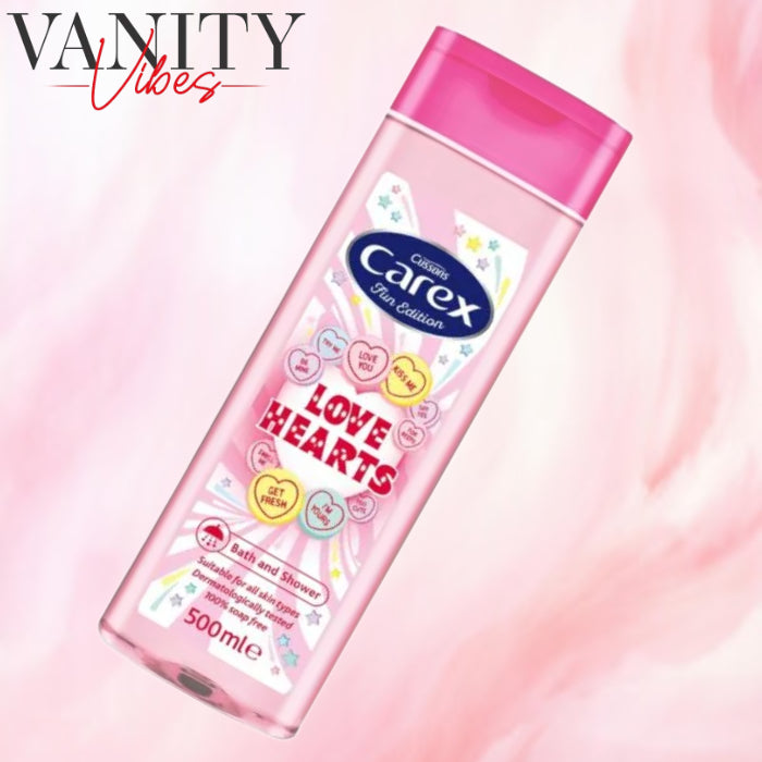 Carex Fun Edition Love Hearts Bath and Shower 500ml