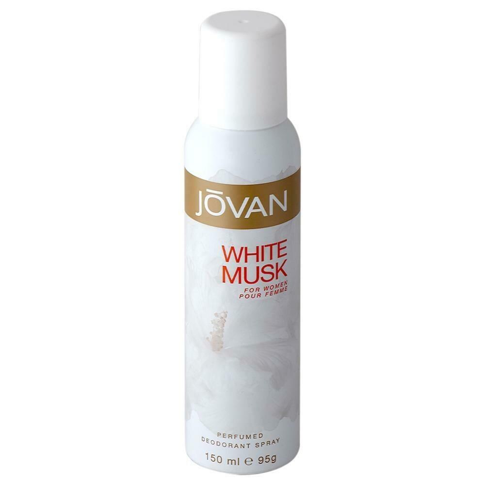 Jovan White Musk for Women Body Spray 150ml Feminine Fresh & Musk Fragrance