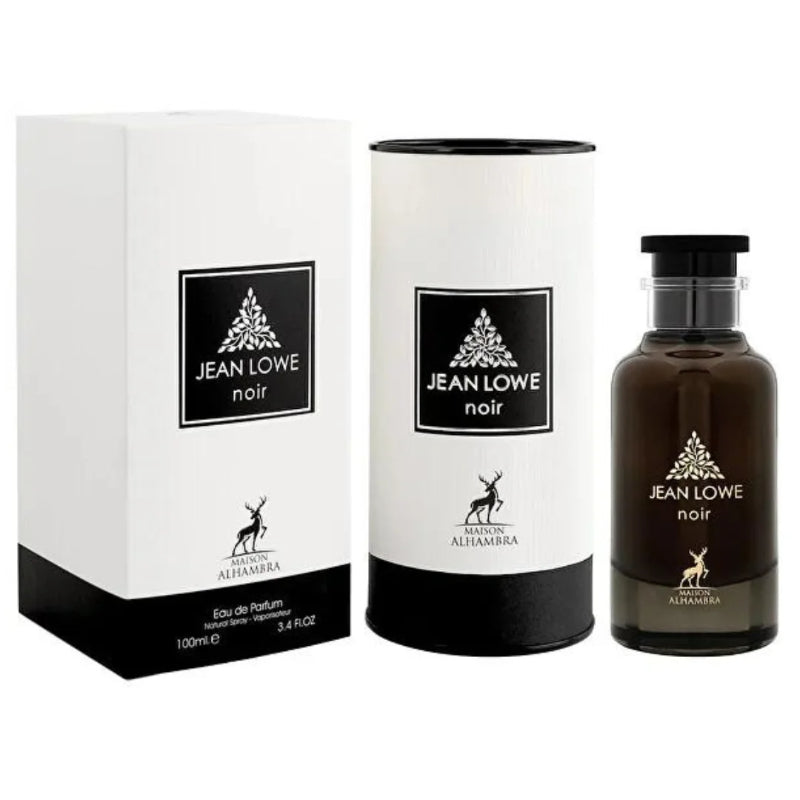Maison Alhambra Jean Lowe Noir Eau de Parfum Spray 100ml Long-Lasting Bold & Masculine Fragrance