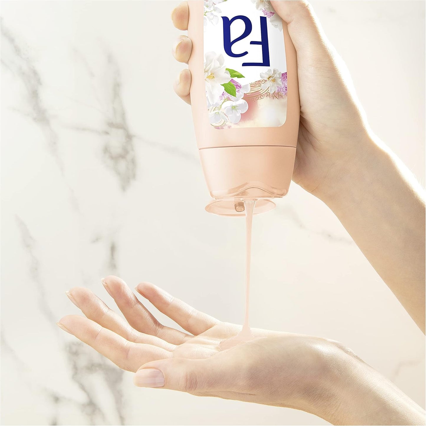Fa Sense Divine Moments Wild Camilla Scent Shower Gel 250ml - Gentle to Skin, 94% Naturally Derived Ingredients, 100% Recycle
