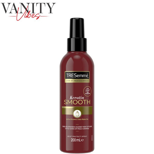 TRESemmé Keratin Smooth Heat Protection Spray 200ml Frizz Control & Heat Defense