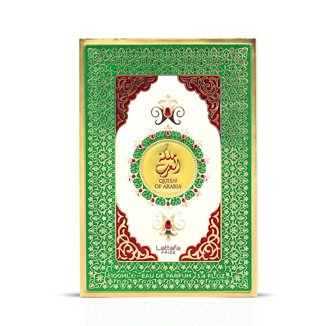 Lattafa Pride Queen of Arabia Eau de Parfum 100ml - Long Lasting Original Elegant Floral Fragrance for Women