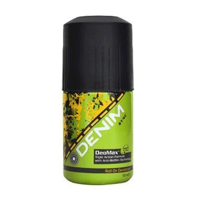 Denim Sync Deo Roll-On Deodorant 50ml Long-Lasting Freshness & Odor Protection