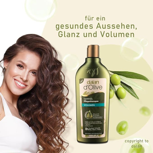 Dalan Olive Oil Nutrition Volumizing Shampoo 400ml