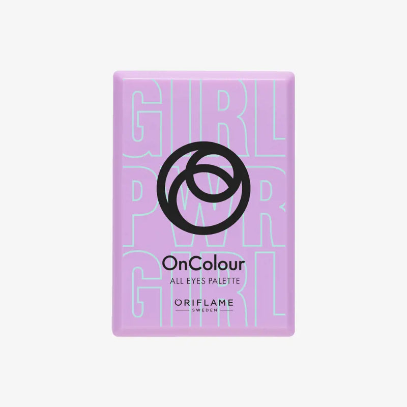 Oriflame On Color All Eyes Palette 8 colors Palette (Sugar & Spice) 4.24g