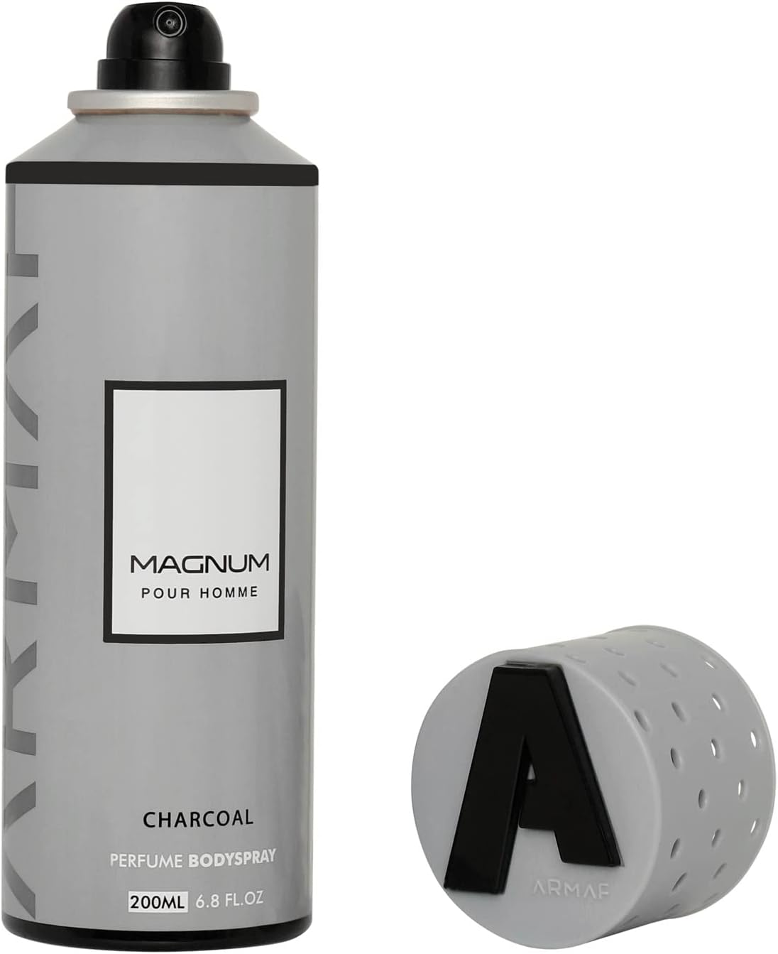 Armaf Magnum Pour Homme Charcoal Perfume Body Spray 200ml Masculine Fresh & Smoky Fragrance