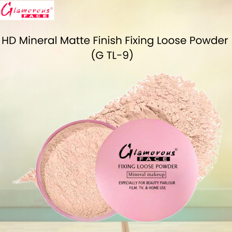 Glamorous Face HD Mineral Matte Finish Fixing Loose Powder (G TL-9)
