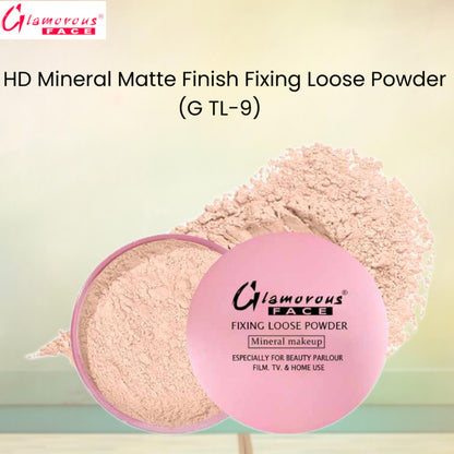 Glamorous Face HD Mineral Matte Finish Fixing Loose Powder (G TL-9)