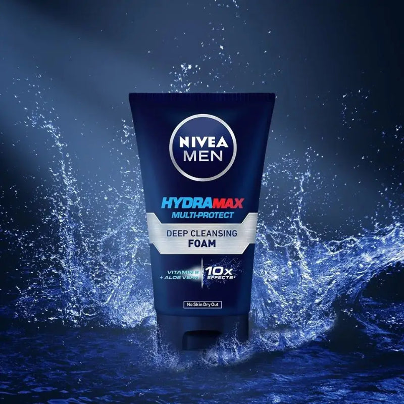 Nivea Men HydraMax Multi Protect Deep Cleansing Foam 100 ml