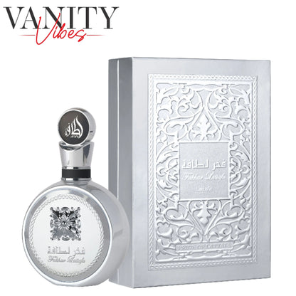 Lattafa Fakhar Platinum For Men EDP 100ml – Long Lasting Fresh & Woody Perfume (2025 New Arrival)