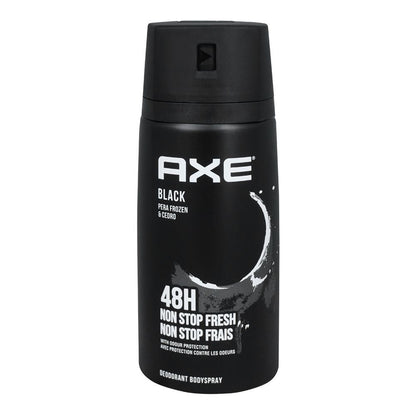 Axe Black Pera Frozen & Cedro 48H Non-Stop Fresh Deodorant Body Spray 150ml Long-Lasting Fragrance & Odor Protection
