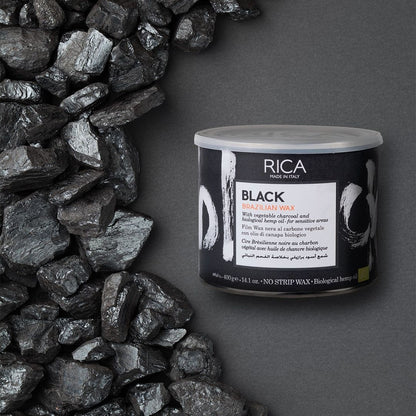 RICA Black Brazilian Wax For Bikini and Sensitive Areas 400GM
