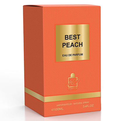 Milestone Parfums Best Peach Eau De Parfum 100ml – Long Lasting Sweet Fruity Fragrance for Men & Women
