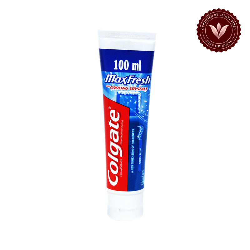 Colgate — Colgate MaxFresh Toothpaste with Cooling Crystals Cool Mint 100ml New Extra Fresh Formula — image 1