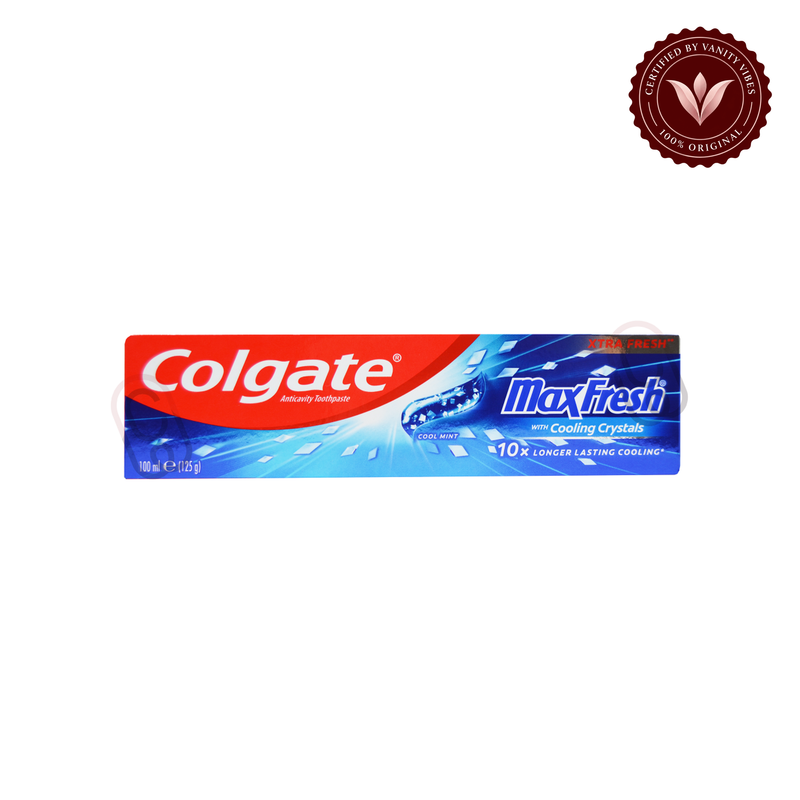 Colgate — Colgate MaxFresh Toothpaste with Cooling Crystals Cool Mint 100ml New Extra Fresh Formula — image 2