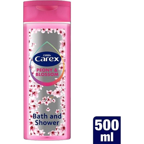 Cussons Carex Peony & Blossom Bath And Shower 500ml