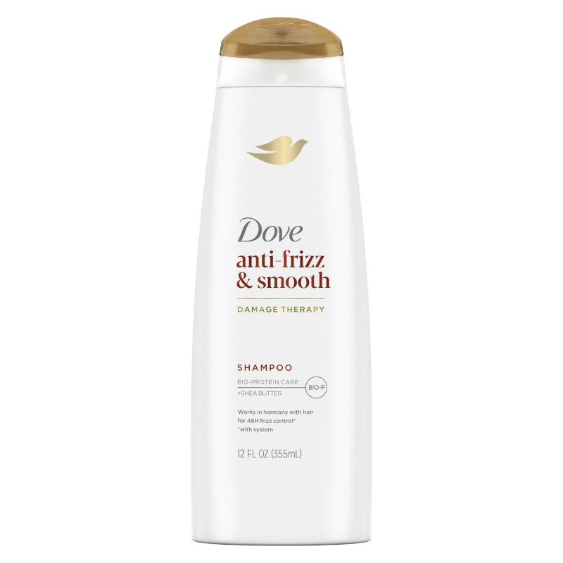 Dove Anti Frizz & Smooth Damage Therapy Shampoo 355ml
