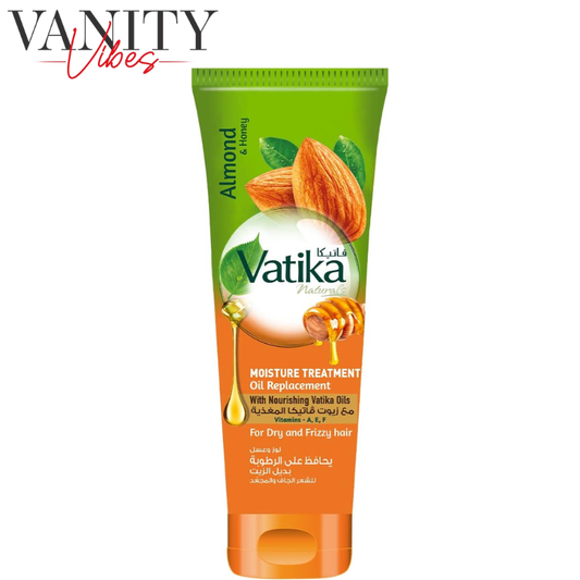 Vatika Naturals Almond & Honey Moisture Treatment Oil Replacement 200ml For Dry & Frizzy Hair