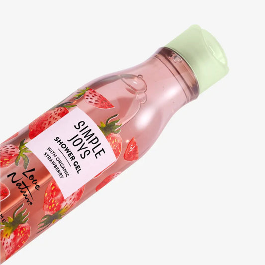 Oriflame Simple Joys Shower Gel Strawberry Love Nature 250ml