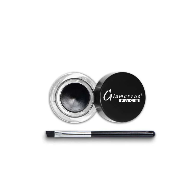 Glamorous Face Long Lasting Water Proof Gel Eyeliner (BLACK)
