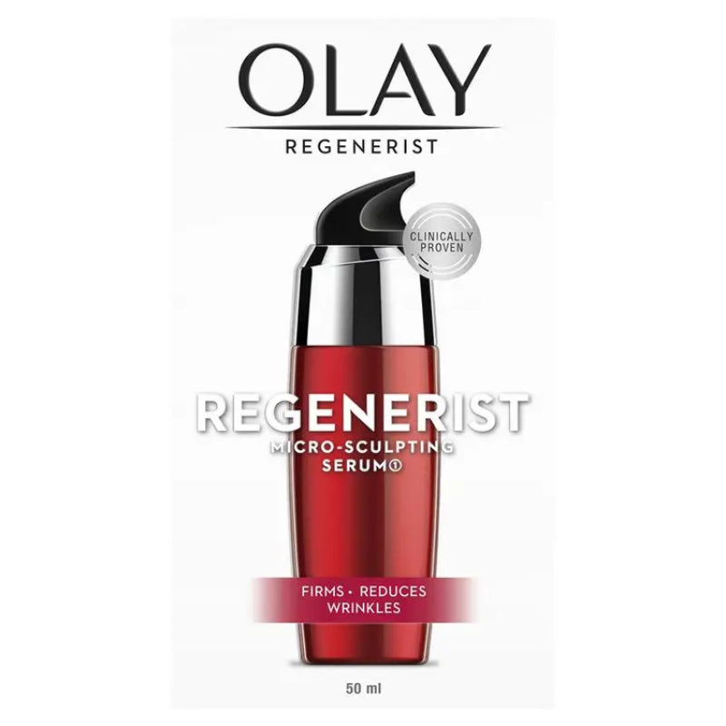 Olay Regenerist Micro-Sculpting Serum 50ml - Firms Skin & Reduces the Look of Wrinkles for Youthful, Smooth Skin