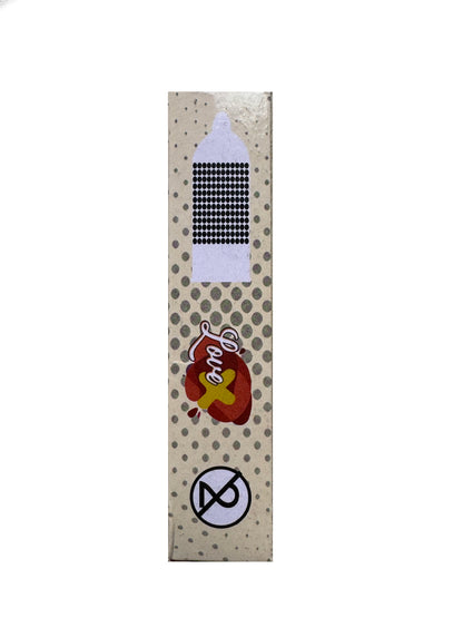 INNO Love X Strawberry Pack of 12 lubricated condoms 100% individually electronically Tested