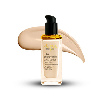 Aqua Color Line Ultra Brightly Trim Foundation 25ml (Shade:02)