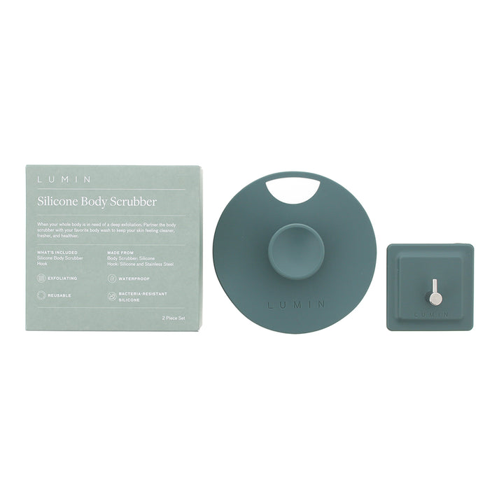 Lumin Silicone Body Scrubber 2 Piece Set
