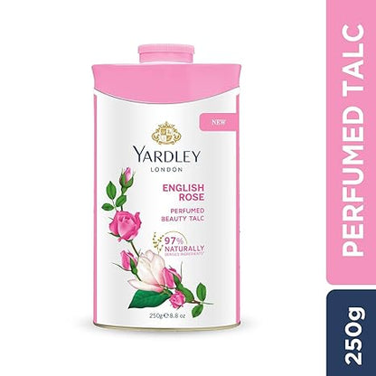 Yardley London English Rose Talcum Powder 250g