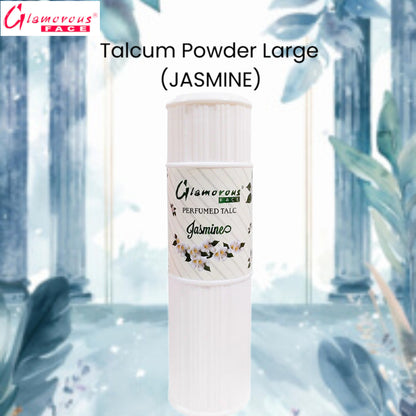 Glamorous Face Talcum Powder Large (Jasmine)