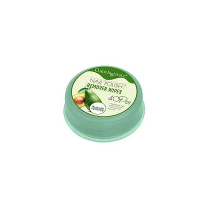 Color Institute Nail polish Remover Pads 40 Pieces (Avocado)