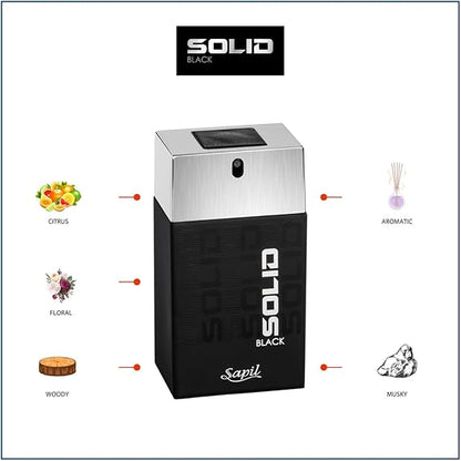 Solid Black By Sapil EDT For Men 100ml