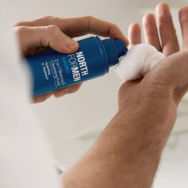 Oriflame North for Men Subzero 2-in-1 Shaving & Cleansing Foam 200ml