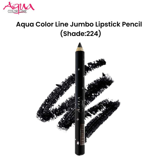 Aqua Color Line Jumbo Lipstick Pencil (Shade:224)