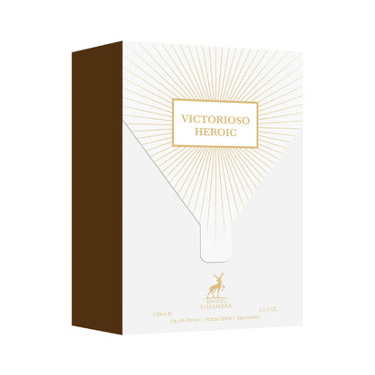 Victorioso Heroic Eau de Parfum by Maison Alhambra 100ml Long-Lasting Powerful & Masculine Fragrance