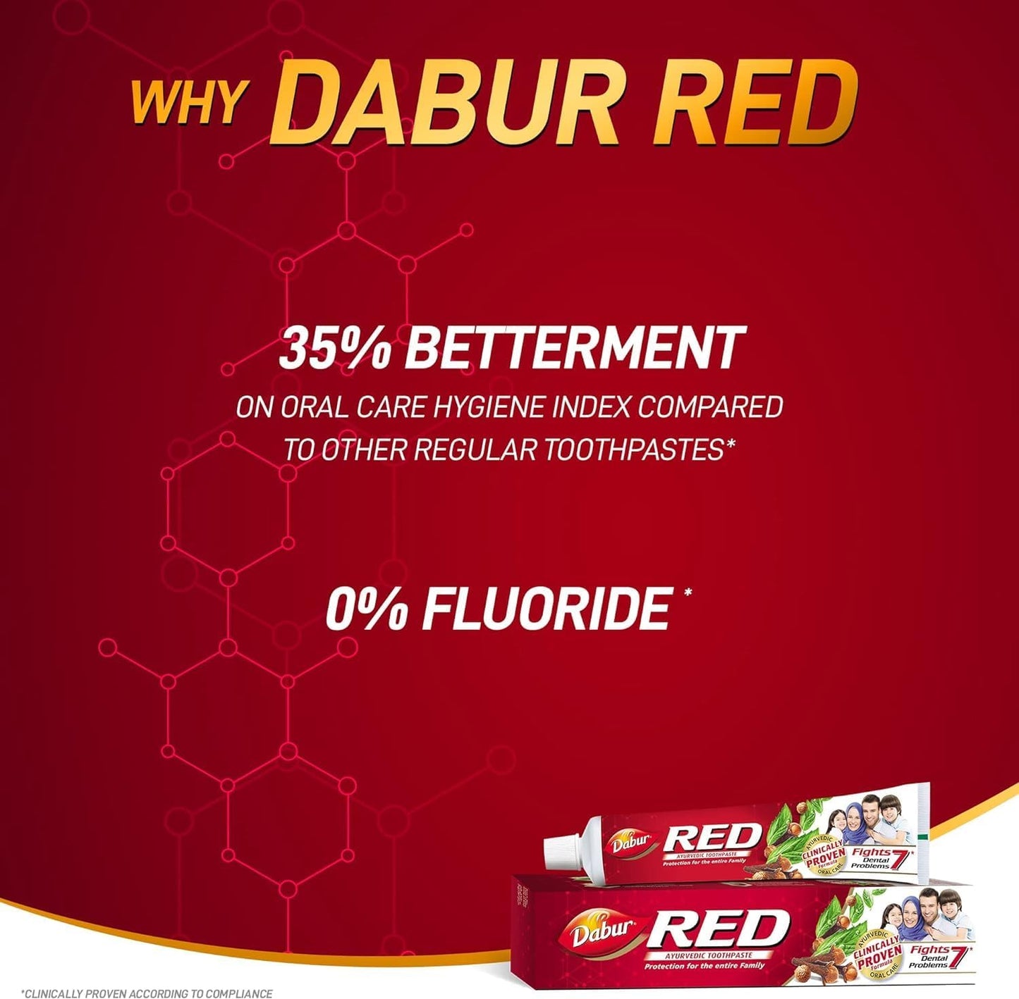 Dabur Red Ayurvedic Toothpaste 200g